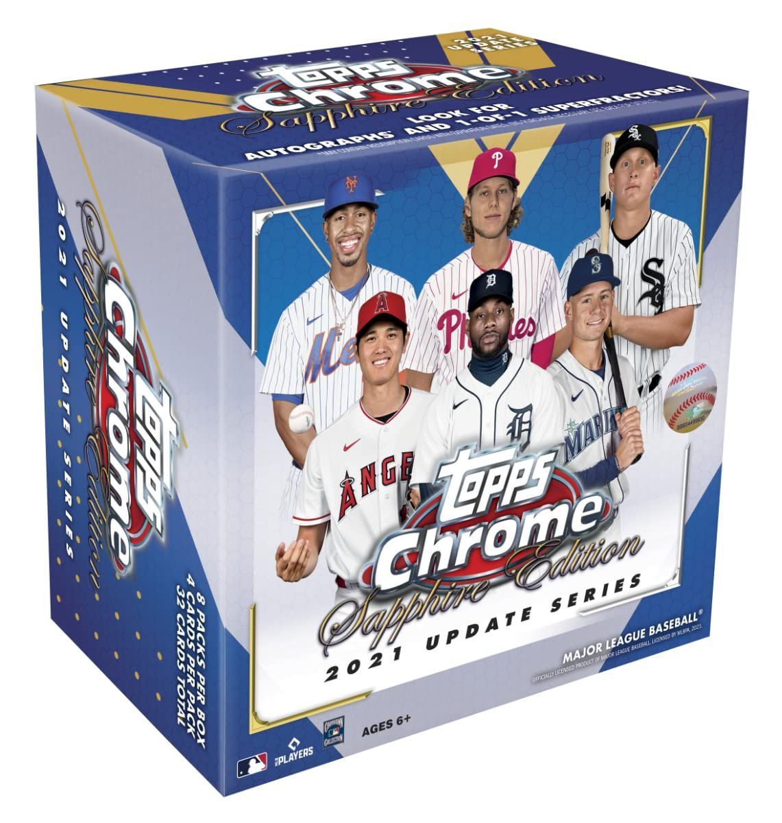 MLB 2021 Topps Chrome Update Sapphire Edition Baseball Box