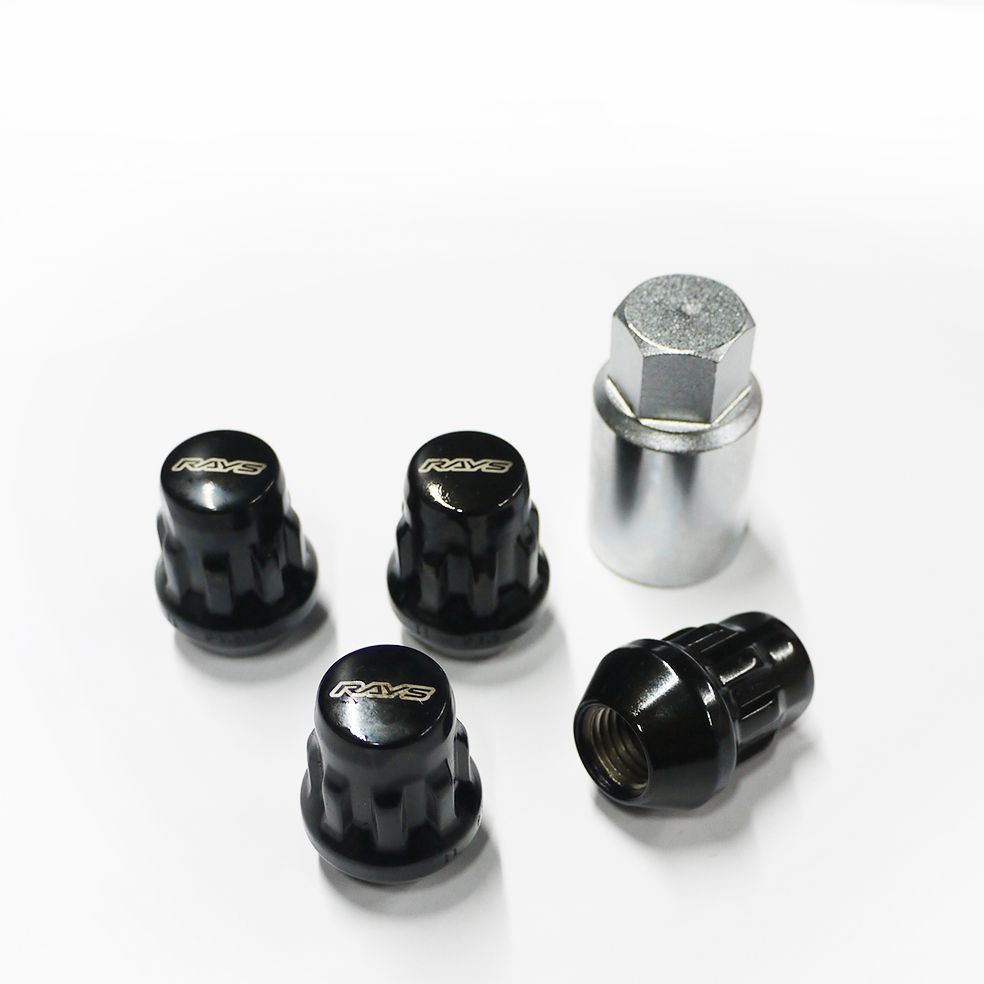 和広 6穴用 ロックナットセット 17HEX M12xP1.5 60テーパー座 【メッキ