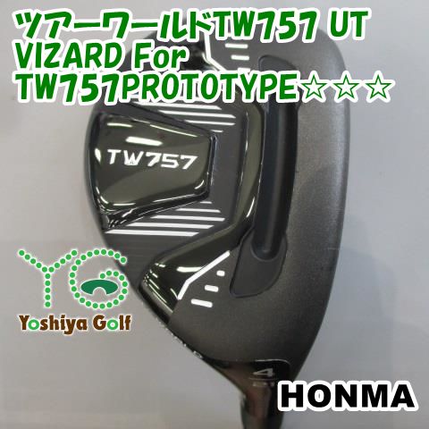 ホンマ TW757 ユーティリティ 4UT 21° フレックスS