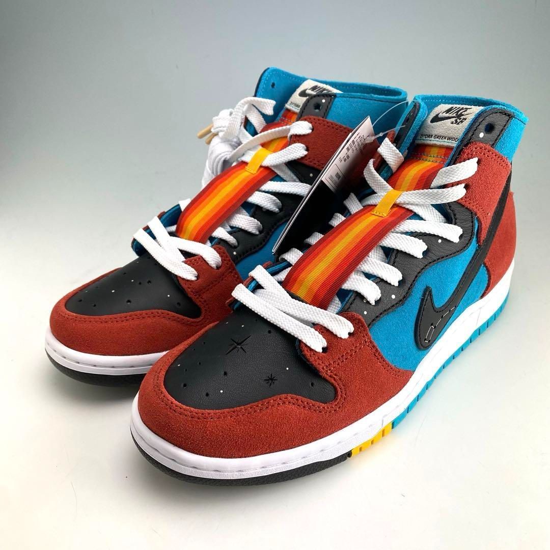 27 cm ディオール グリーンウッド × ナイキ SB ダンク ハイ デコンQS