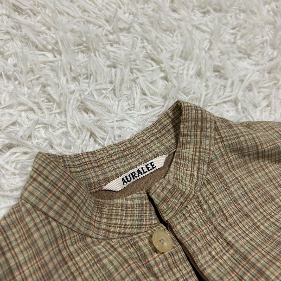 AURALEE HARD TWIST WOOL DOUBLE FACE