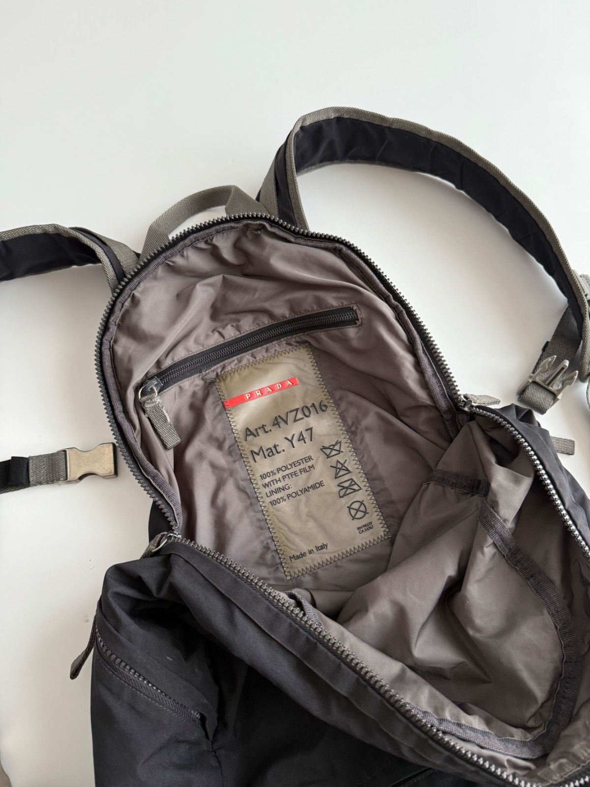 1999ss PRADA SPORT プラダスポーツ　リュック　バックパック PRADA SPORT 1999ss Archive backpack 付属品付