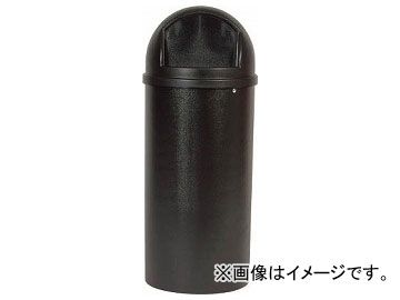 ラバーメイド マーシャルコンテナ ブラック 81708807(8194607)