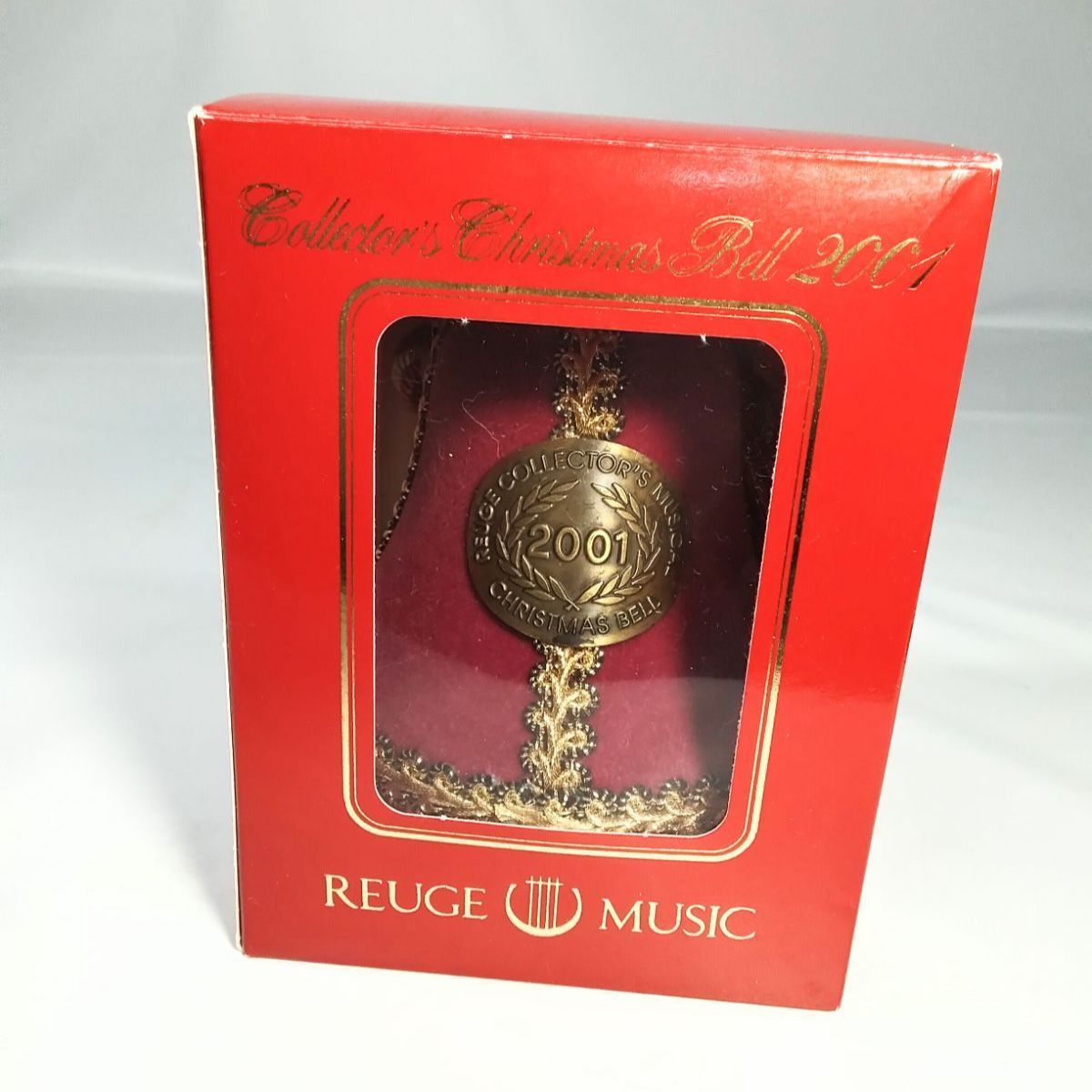 REUGE MUSIC オルゴール 2001年 クリスマスコレクターズベル