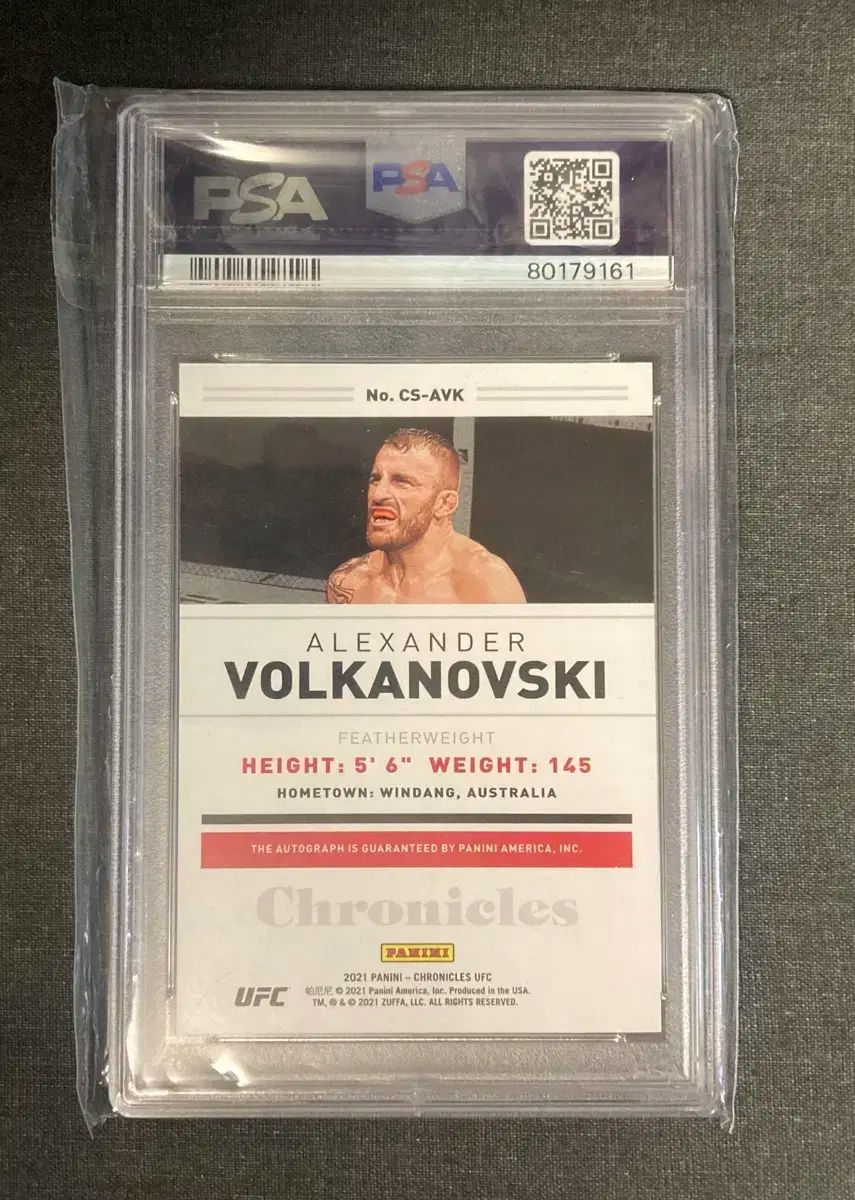 UFC　王者　アレクサンダー・ヴォルカノフスキー　ゴールドカード　psa10 UFC 王者 アレクサンダー・ヴォルカノフスキー ゴールドカード