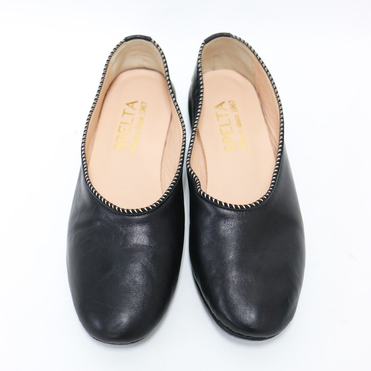 りぃ ⭐️SPELTA スペルタ フラットシューズ オルガ 黒 37 りぃ
