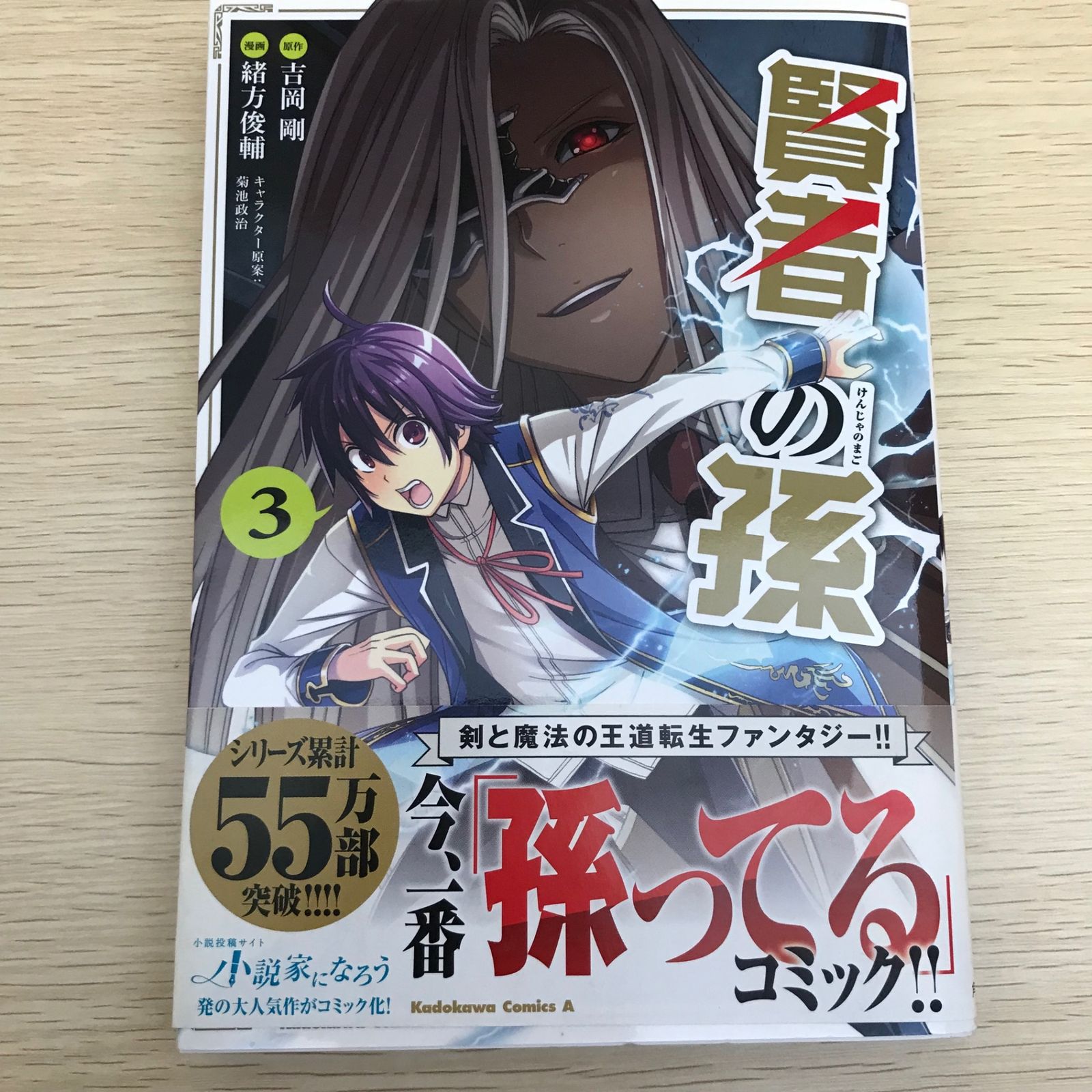 賢者の孫 3巻/【作者】緒方俊輔/250134-YP/GF11811 - メルカリ