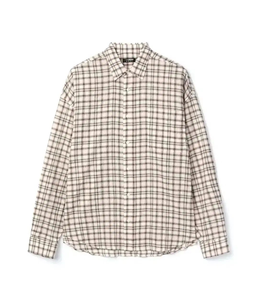 L dnsr D SR オーバーサイズ ヴィンテージ チェック シャツ ピンク