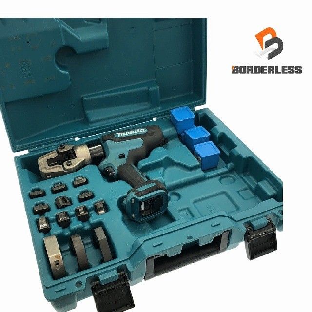 比較的 です makita マキタ 18V 充電式圧着機 TC300D 本体 ダイス付き 電動工具 圧着工具 コードレス