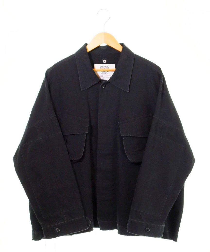 エレファブ ブラック ミリタリージャケット elephant TRIBAL fabrics(エレファントトライバルファブリックス