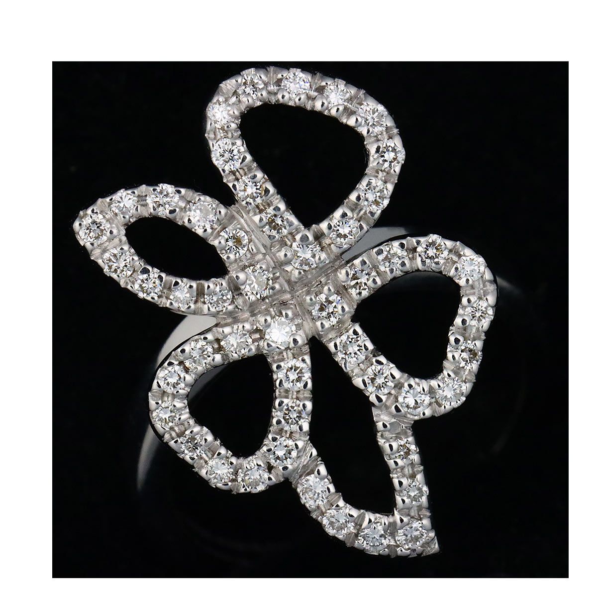 グッチ GUCCI #7 リング ダイヤ K18 WG ホワイトゴールド 750 指輪  