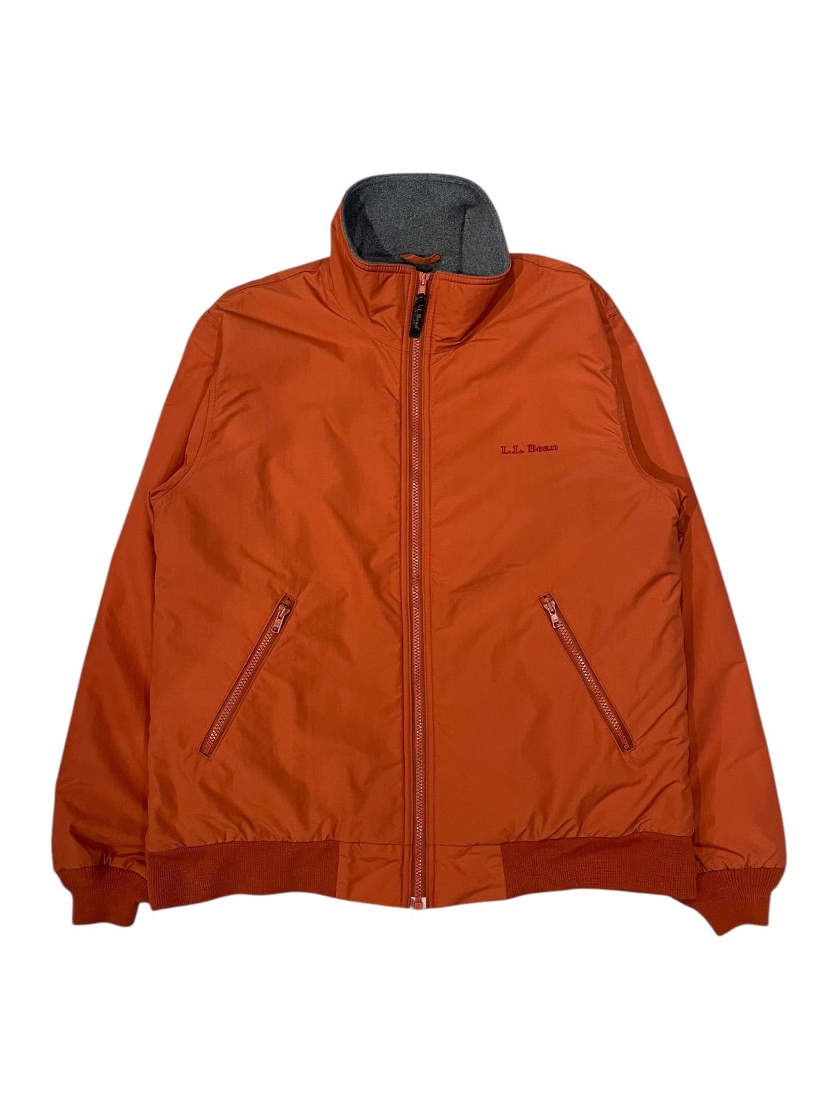 00s L.L.Bean エルエルビーン ウォームアップジャケット ナイロンジャケット フリースジャケット