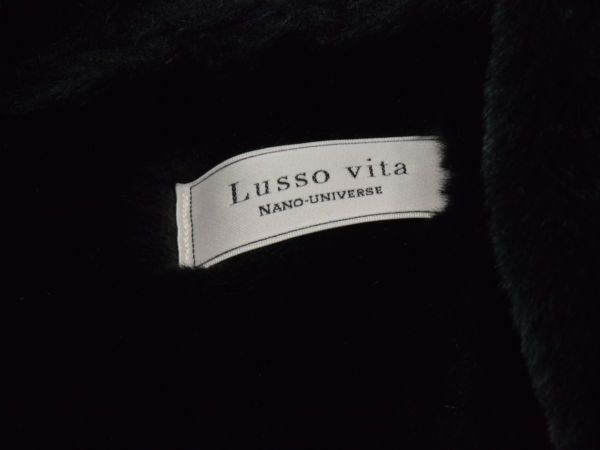 ナノユニバース nano・universe LUSSO VITA フェイクムートンコート 38