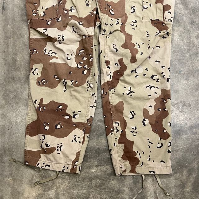 90s Triple5Soul チョコチップ 迷彩 カーゴ バギーパンツ W42 90s Triple5Soul チョコチップ 迷彩 カーゴ バギーパンツ W42