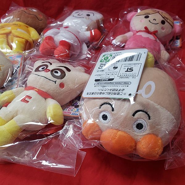 アンパンマン ぬいぐるみ プリちぃビーンズS 【仲間たち 6個セット