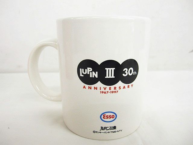 ルパン三世グラス　マグカップ　まとめ売り 当時物 ESSO ルパン三世 グラス マグカップ まとめ売り 11点