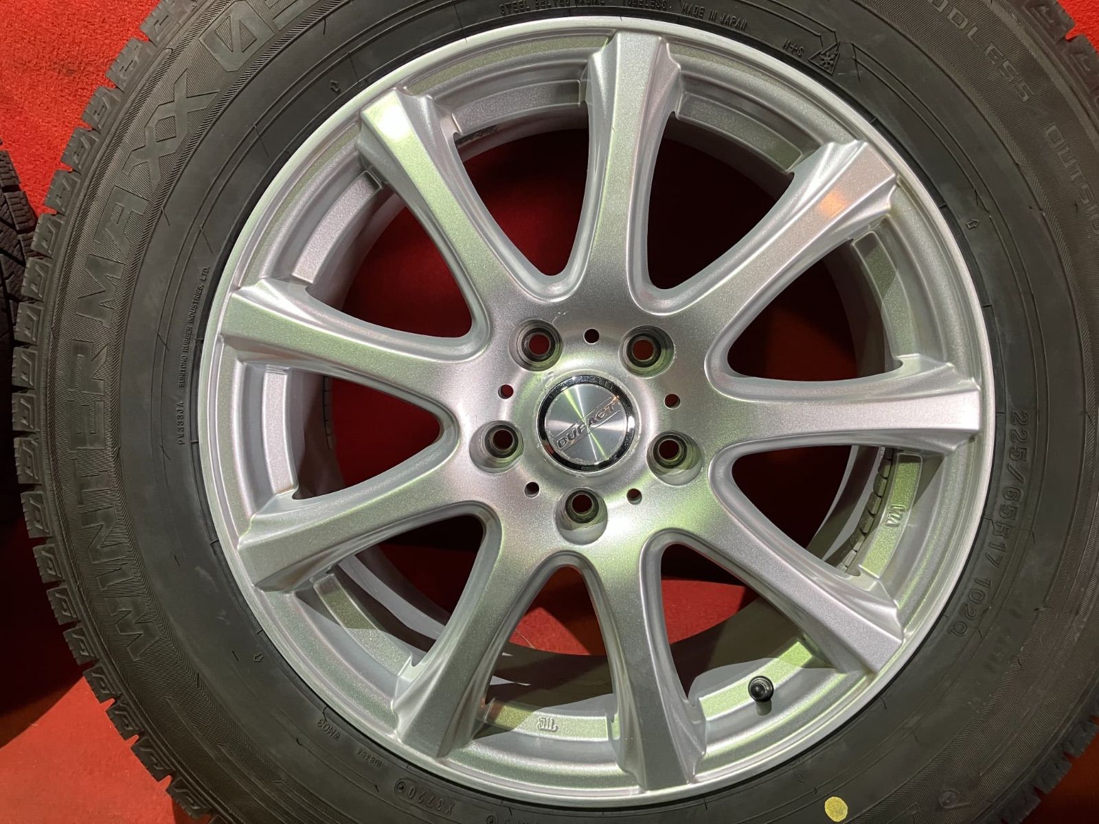 スタッドレスタイヤホイールセット