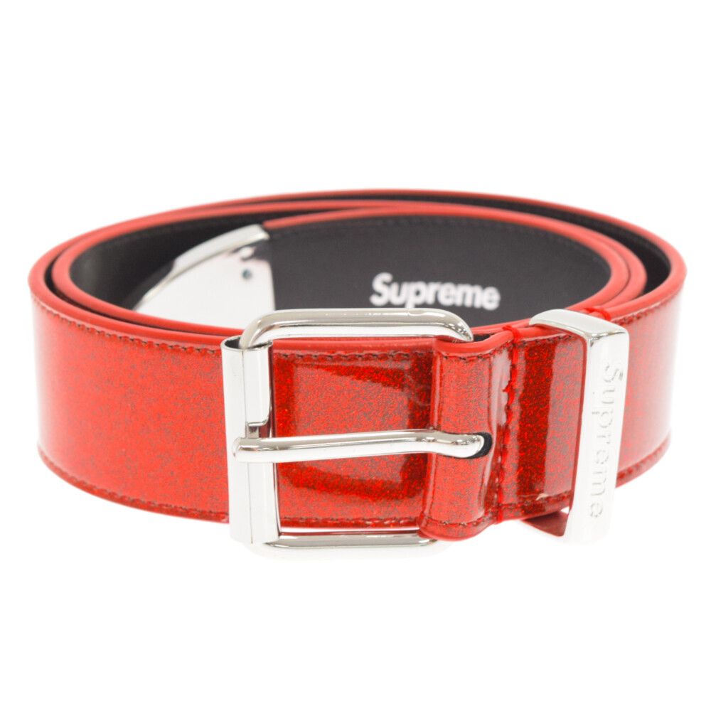 SUPREME (シュプリーム) 22AW Glitter Vinyl Ranger Belt グリッター