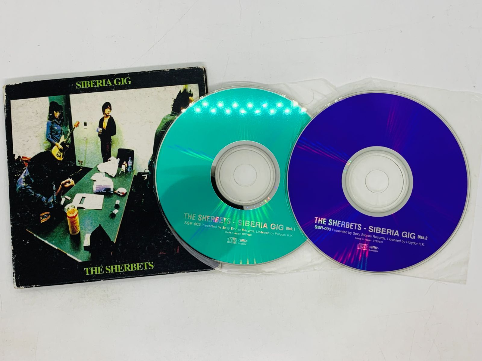 2CD THE SHERBETS SIBERIA GIG / シベリア ギグ 浅井健一 2枚組 Y20 