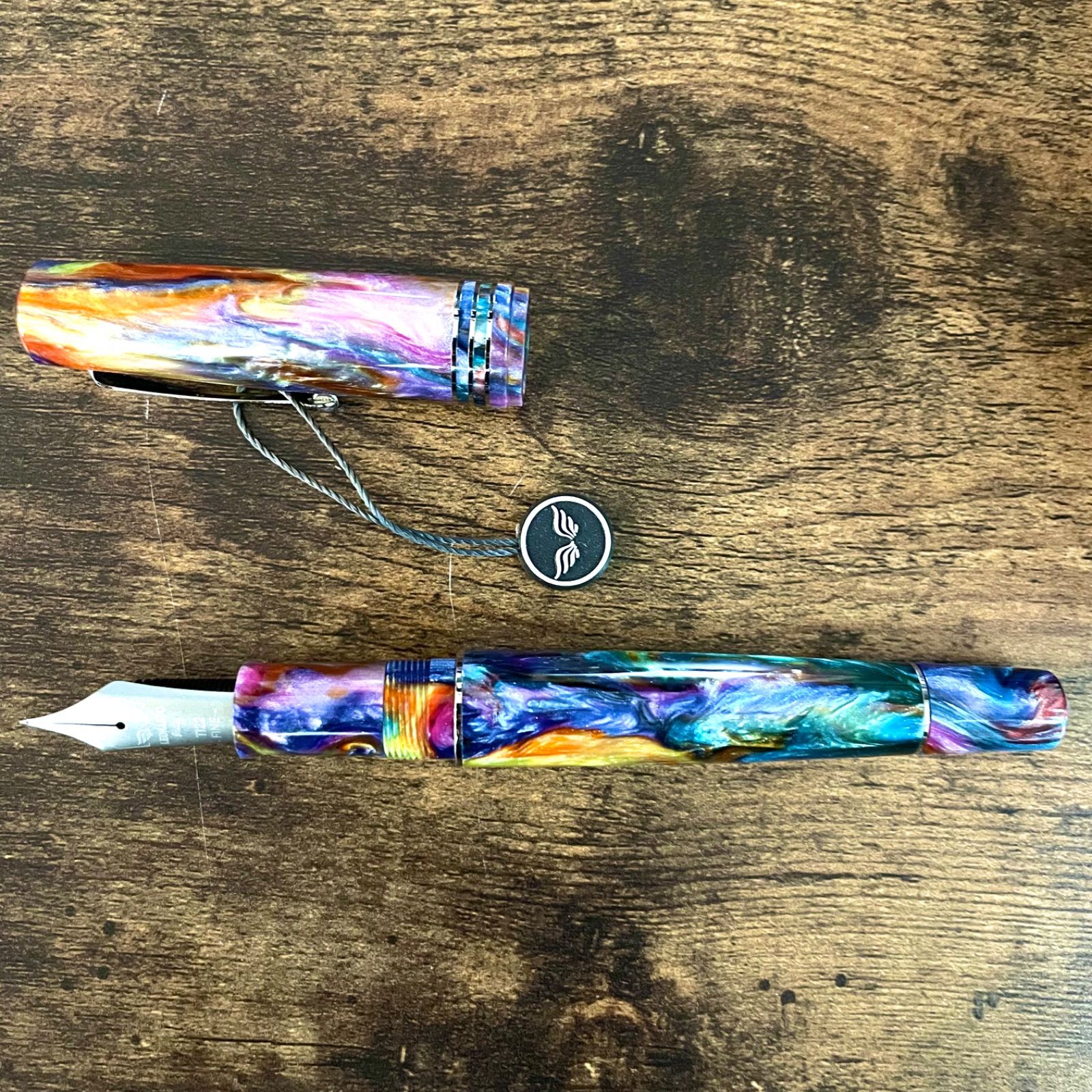 レオナルド　限定生産品　MZG プライマリーマニピュレーション4　万年筆（F） レオナルド 限定生産品 MZG プライマリーマニピュレーション4