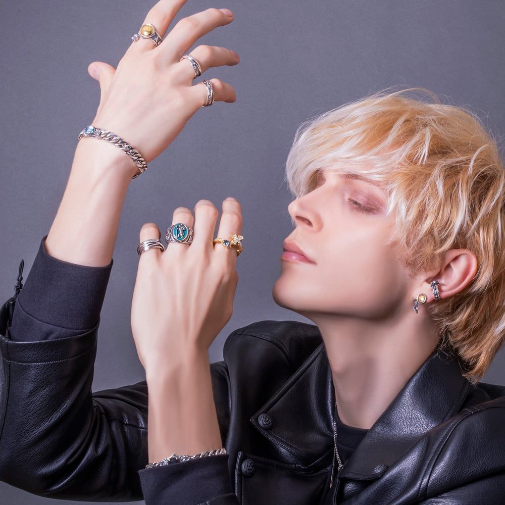 タイニーパヴェクロスリング アルテミスクラシック シルバー ジュエリーブランド NEXPOTALLINN_EU