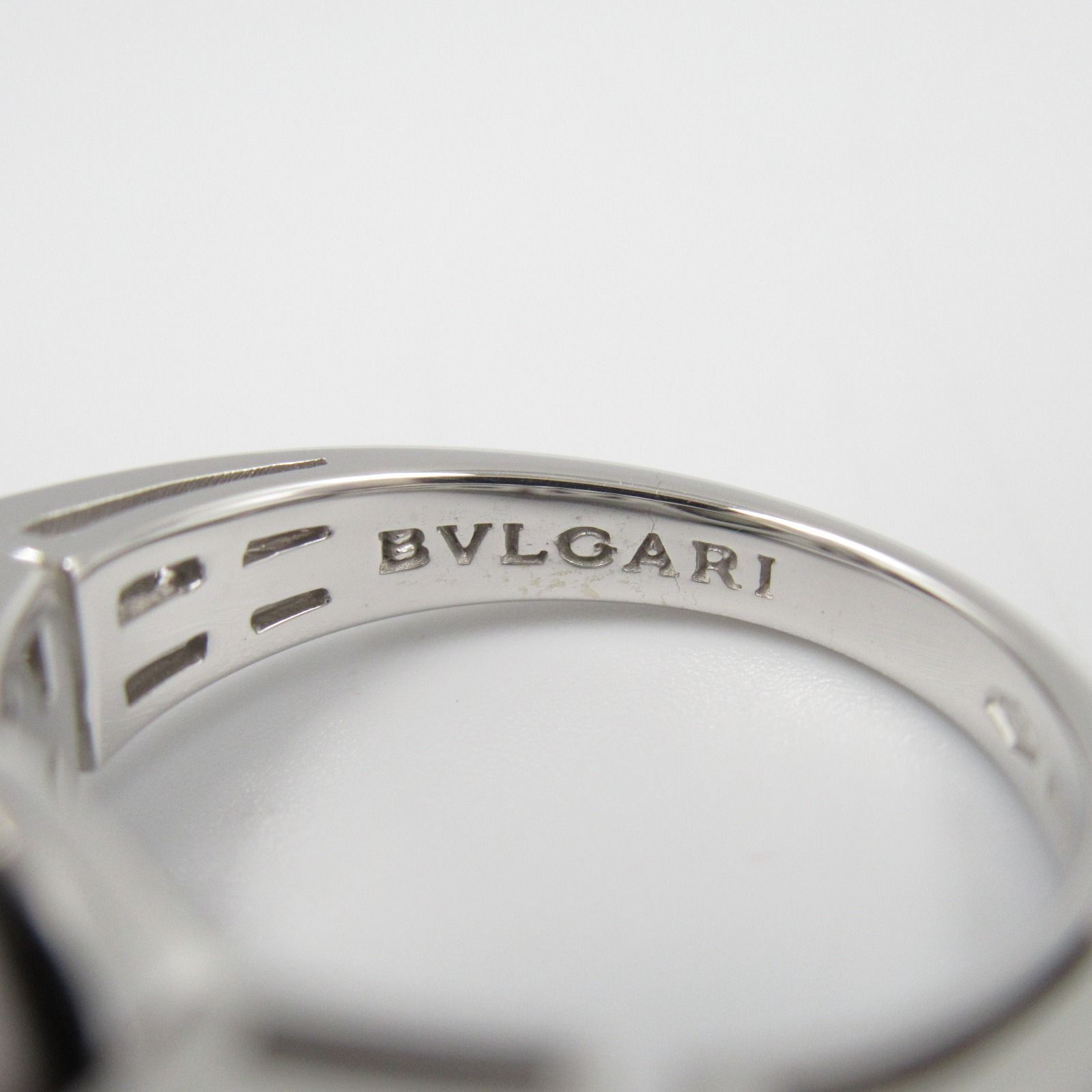 BVLGARI ルチア Au750 ダイヤモンド パールリング 13.5号 BVLGARI ［銀座店］BVLGARI ブルガリ ルチア ダイヤモンド