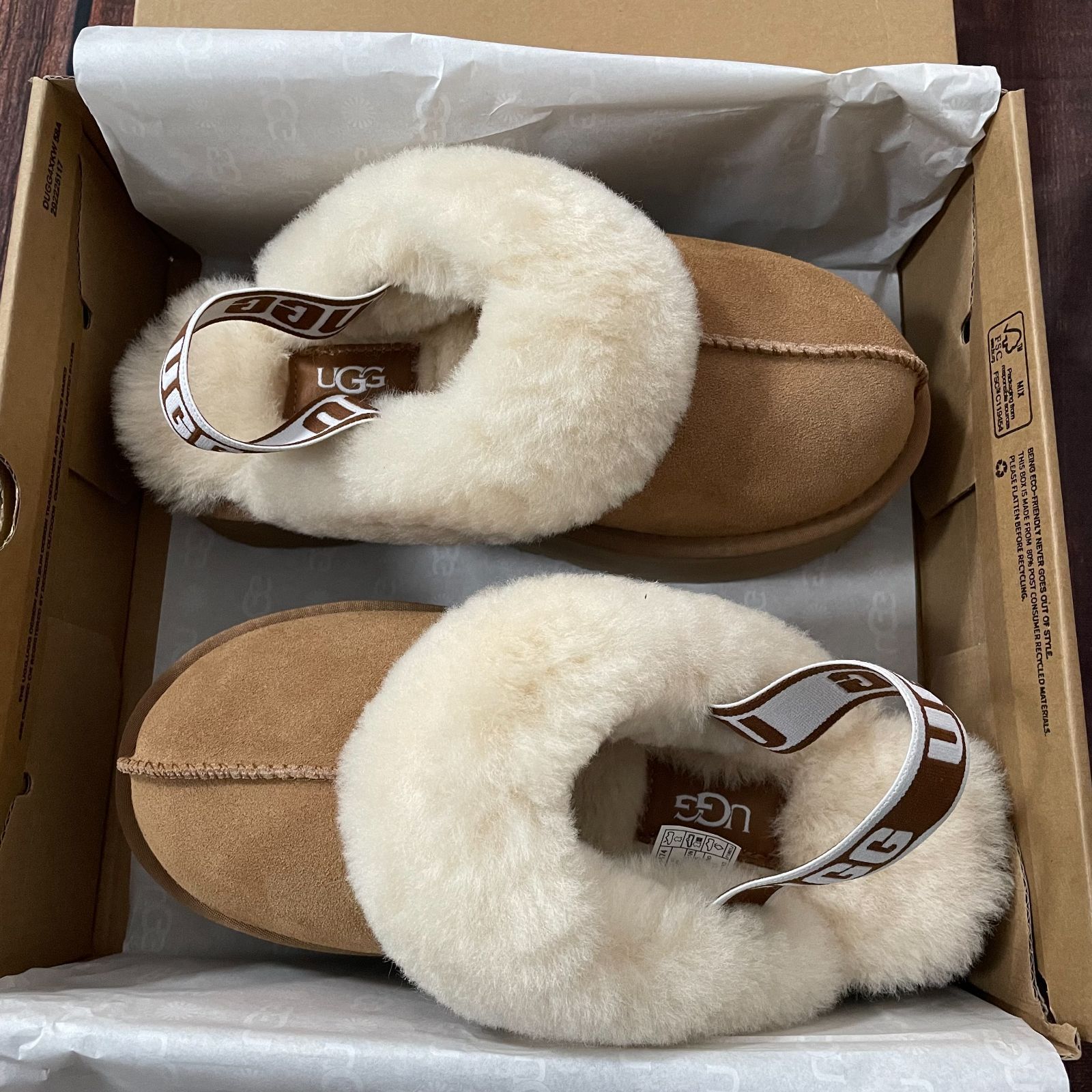 UGG アグ サンダル レディース ファンケット Funkette 厚底 Chestnut ...