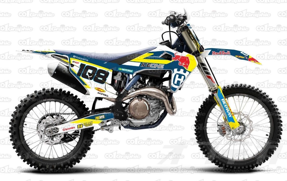 ハスクバーナ HUSQVARNA デカール ステッカー グラフィックキット