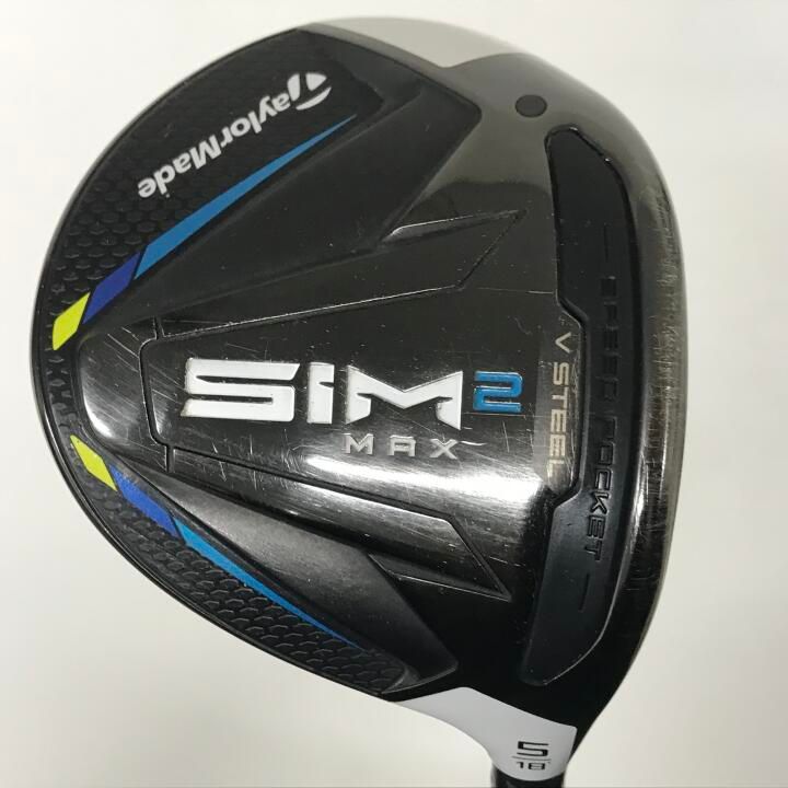 【即納】SIM2 MAX US | 18 | S | Fujikura VENTUS Blue FW6 | 中古 | フェアウェイウッド | テーラーメイド