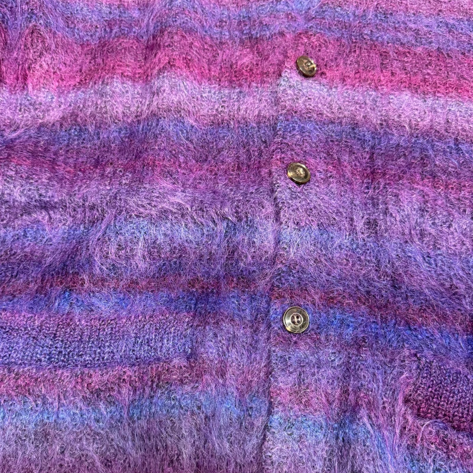 定価35200円 未使用 FLAGSTUFF 23SS MOHAIR CARDIGAN モヘアニット 