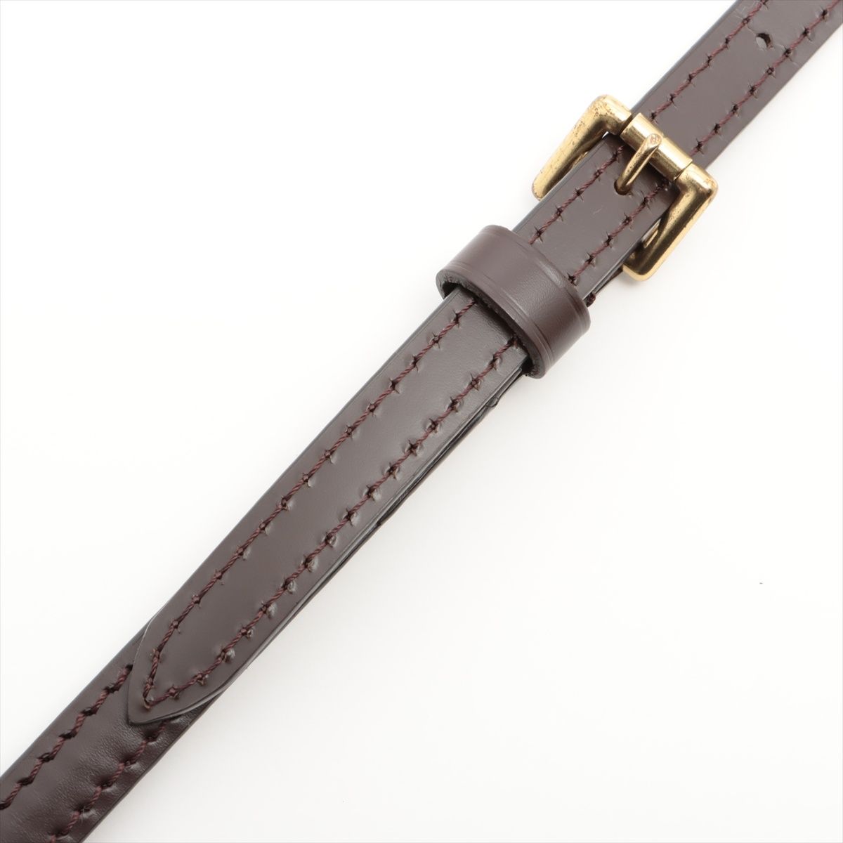 LOUIS VUITTON/ルイ ヴィトン ショルダーストラップ レザー ブラウン