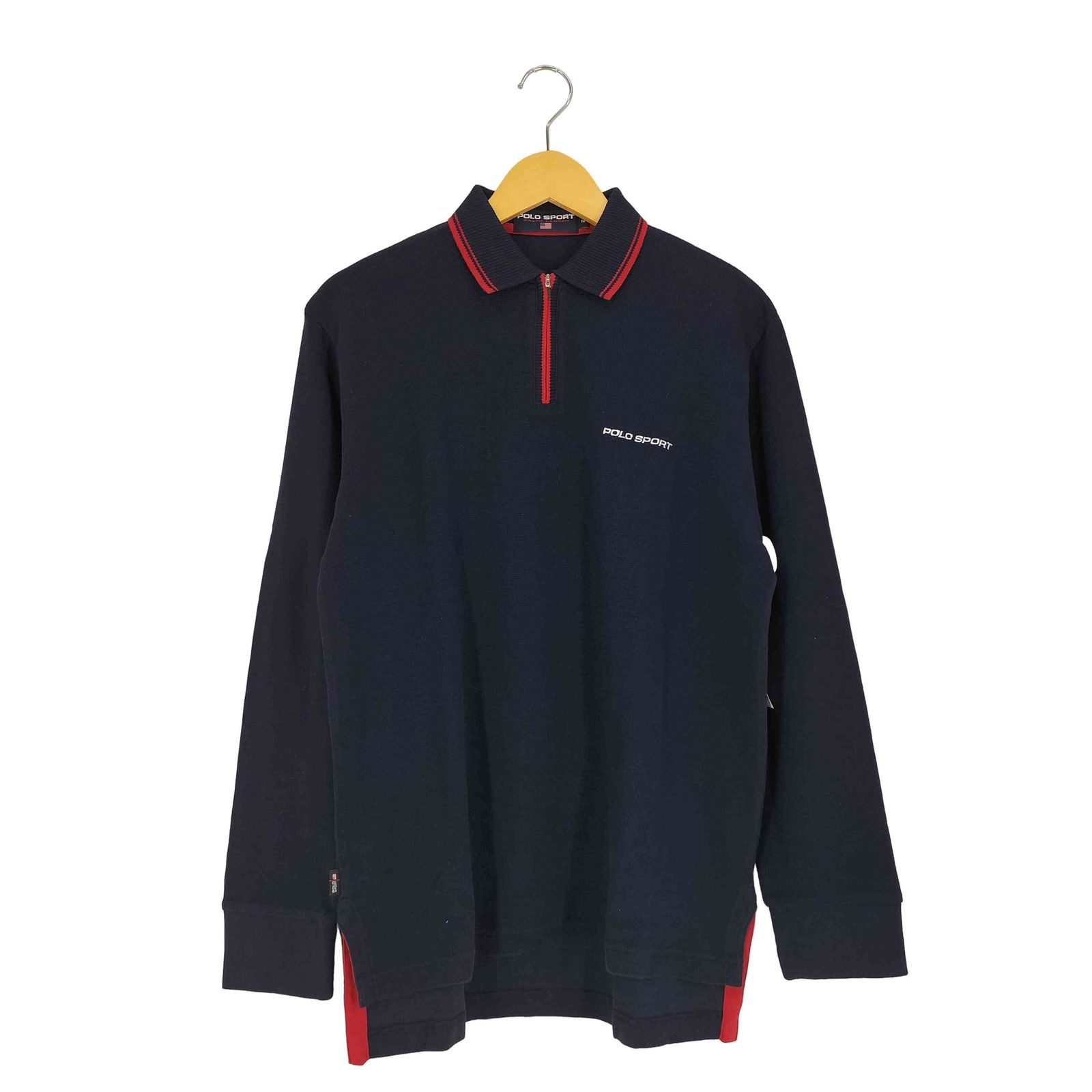 【お値下げ！送料込み！】ポロスポーツ　刺繍ハーフジップポロシャツ ポロスポーツラルフローレン POLO SPORT RALPH LAUREN ロゴ刺繍