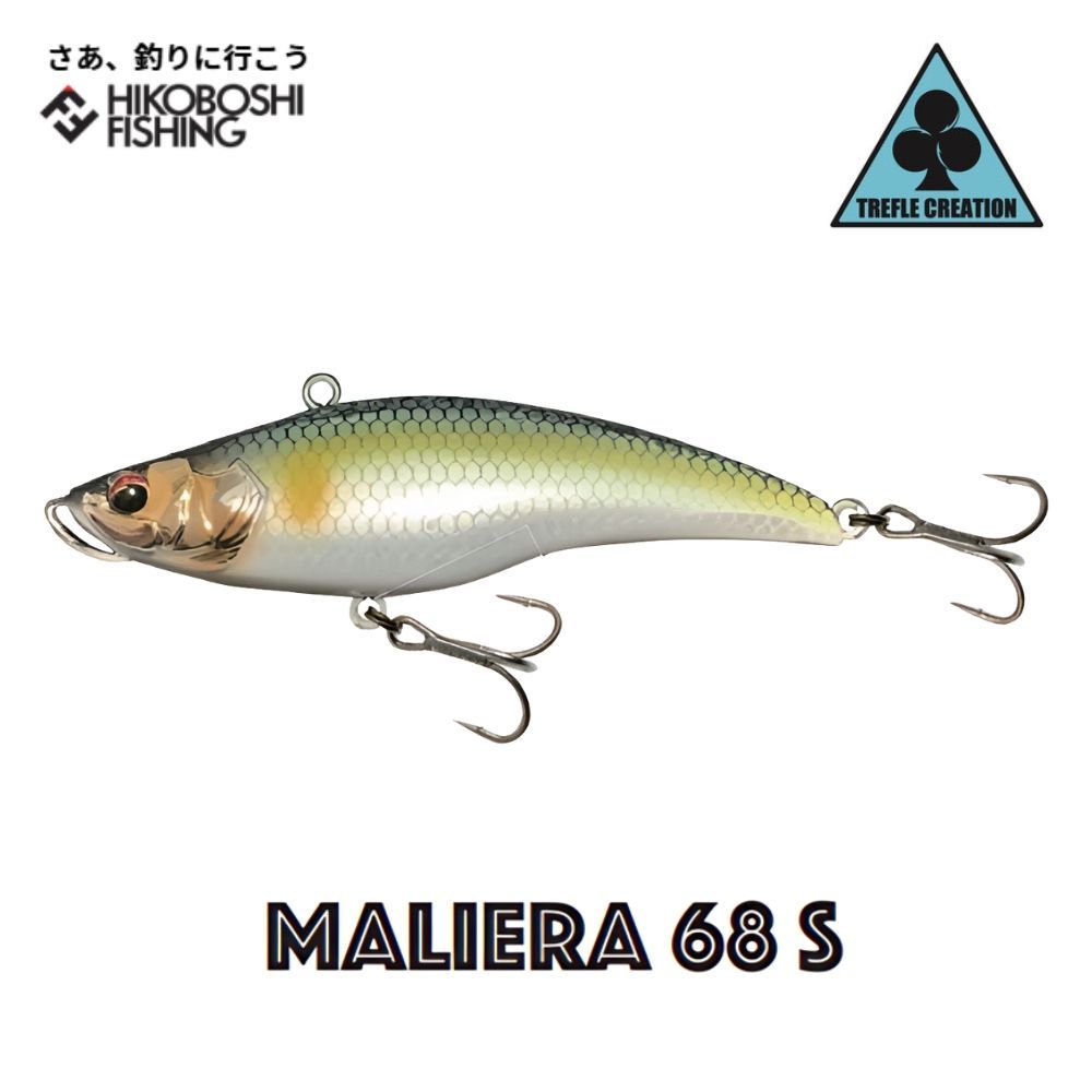 Trefle Creation Maliera 68mm Trefle Ayu - Leurres durs mer (12195836
