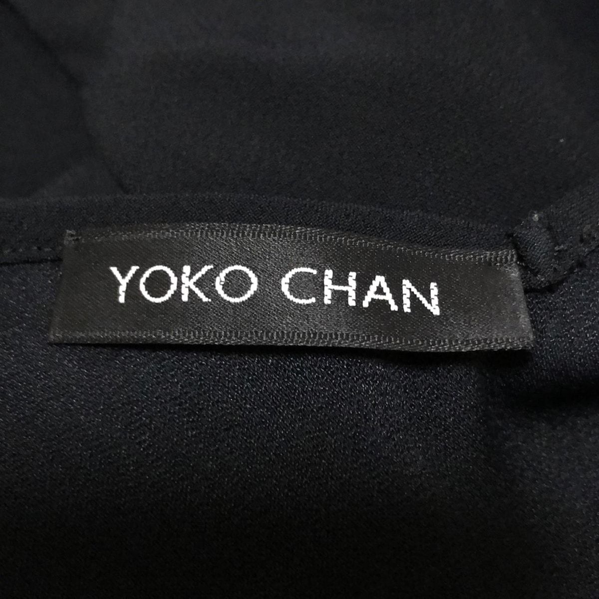 YOKO CHAN ヨーコ チャン ワンピース サイズF レディース - 黒 Vネック|ノースリーブ|ミニ NICORILABO_COM