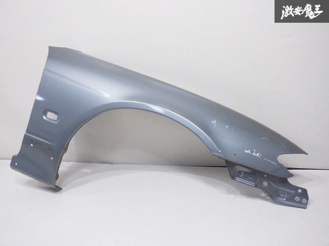 【凹み無し】 日産純正 S15 シルビア SILVIA フロント フェンダー 右 右側 運転席側 カラーWV2 スパークリングシルバー 棚1D14