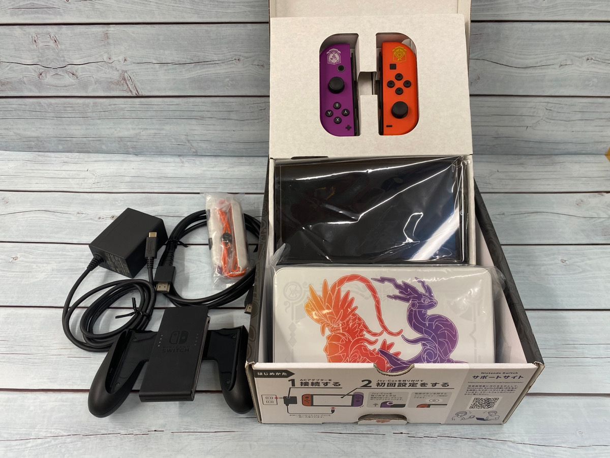 Switch有機EL ポケモン スカーレット バイオレット エディション