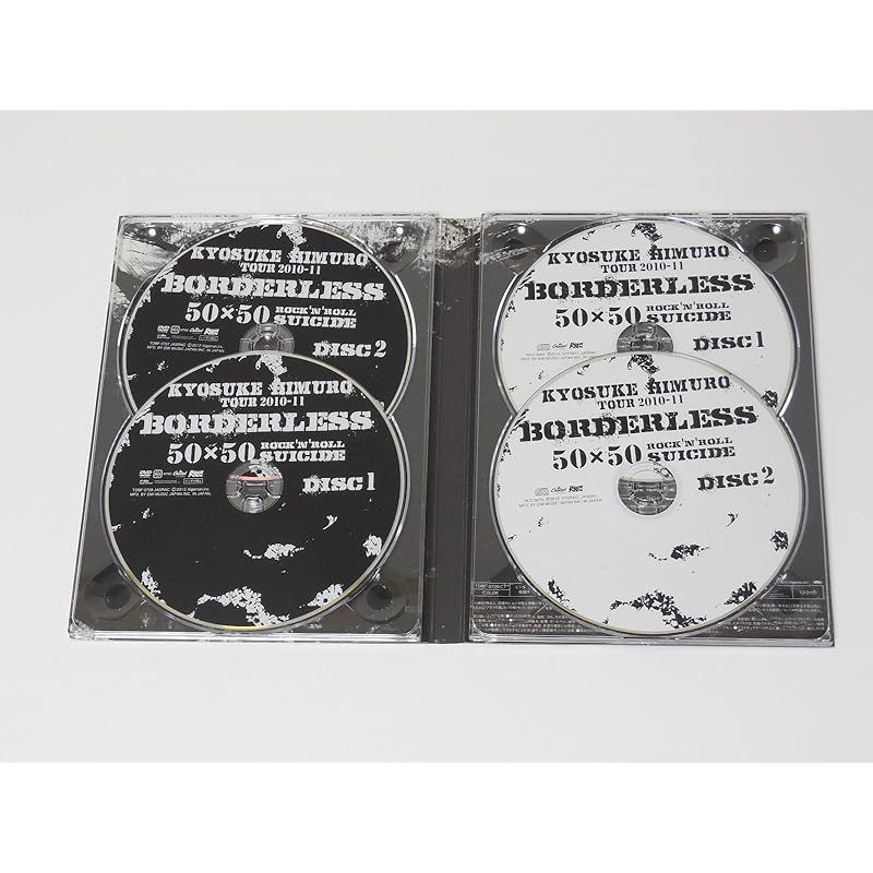 KYOSUKE HIMURO -11 BORDERLESS ROCK N ROLL SUICIDE DVD DVD便利グッズ 保存用DVD