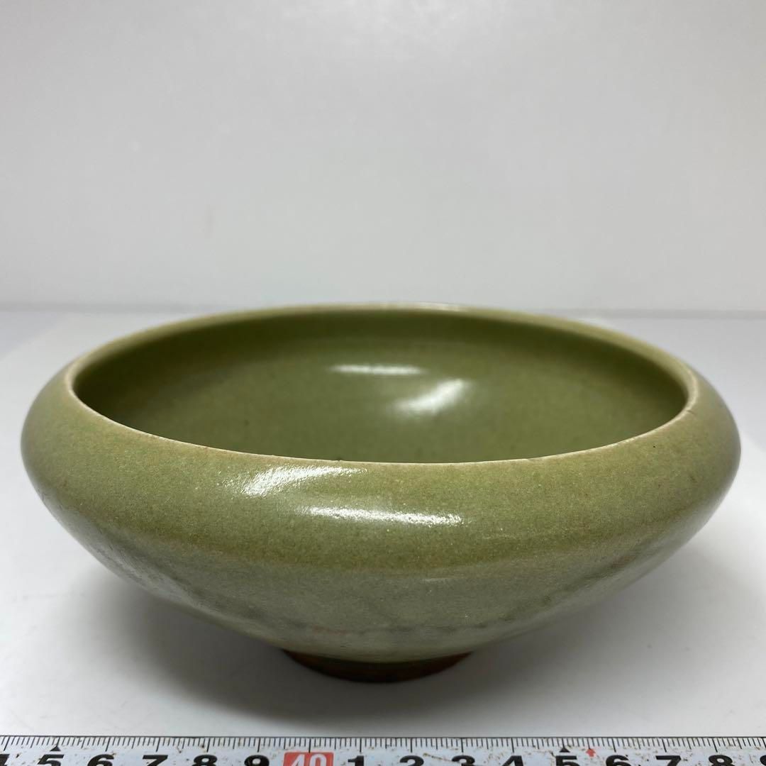 中国明時代 竜泉窯 青磁鉢 タサオ 最大幅約16㎝ 東里6-1031③ - メルカリ