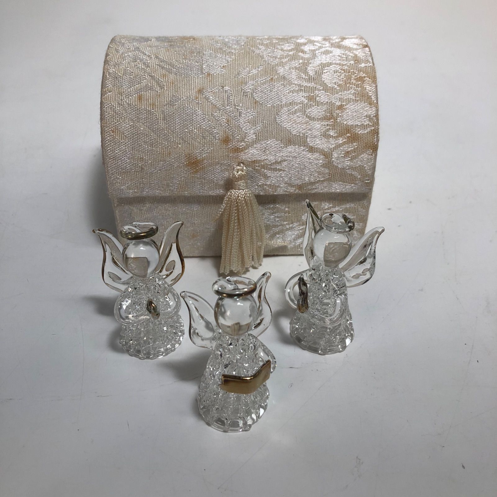 キティ WORRY BOX 天使 ガラス製 キティ WORRY BOX 天使 ガラス製