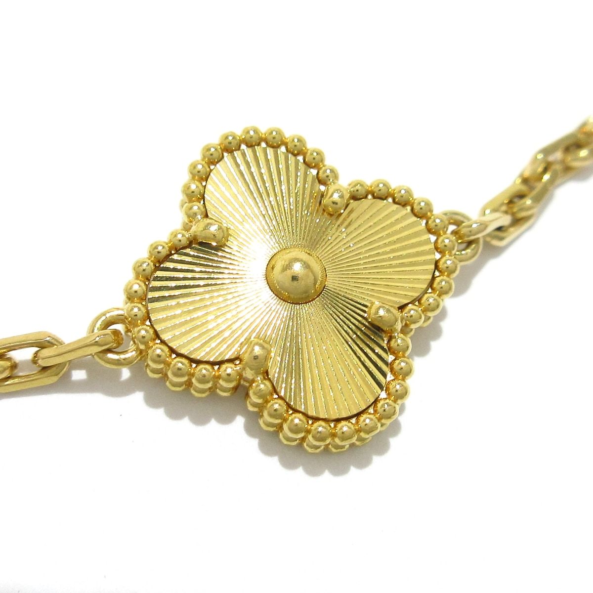 美品Van Cleef & Arpels ヴィンテージ アルハンブラブレスレット Van Cleef & Arpels ヴィンテージ アルハンブラ ブレスレット