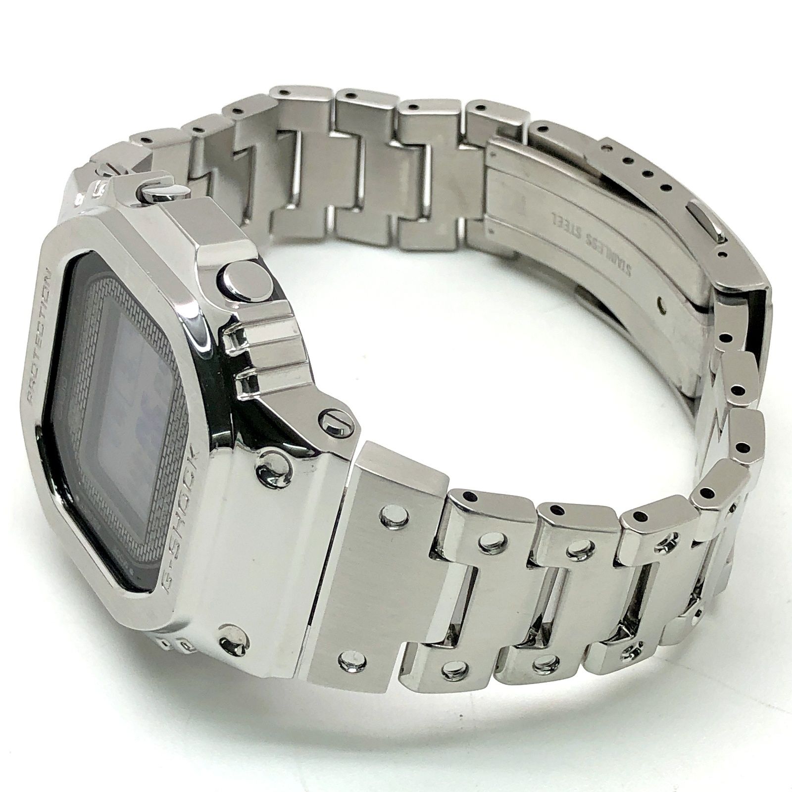 G-SHOCK ジーショック GMW-B5000D-1 フルメタル シルバー 電波ソーラー  