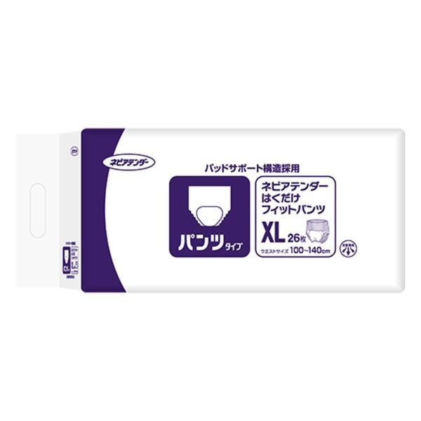 ネピアテンダーはくだけフィットパンツXL4P