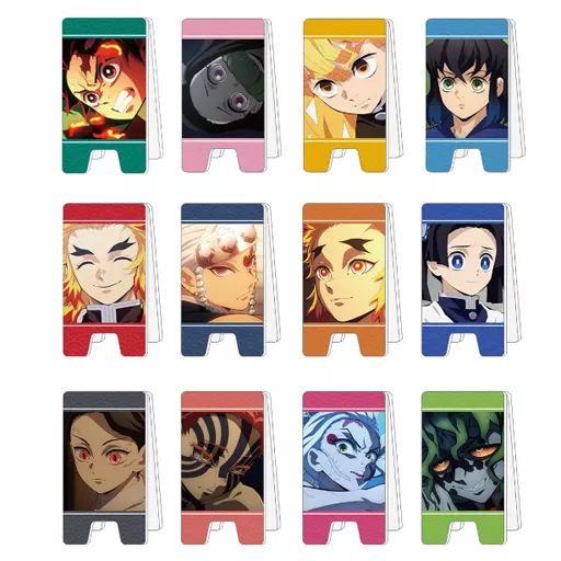 文房具その他 全12種セット 鬼滅の刃 トレーディング場面写アクリル立て看板風メモスタンド