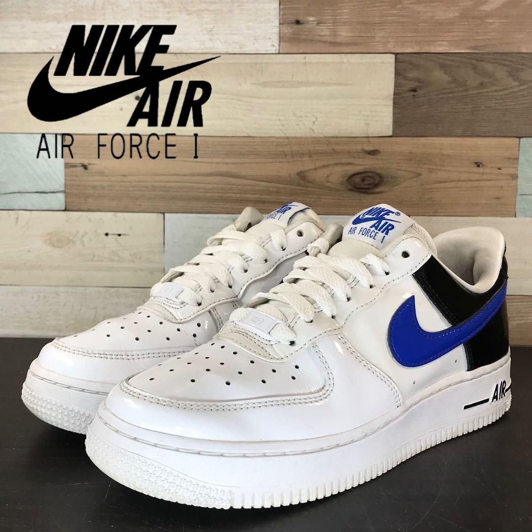 NIKE AIR FORCE 1 07 ナイキ エア フォース 1 07 エッセンシャル ホワイト ブルー ブラック 23cm U11884 DQ7570-400