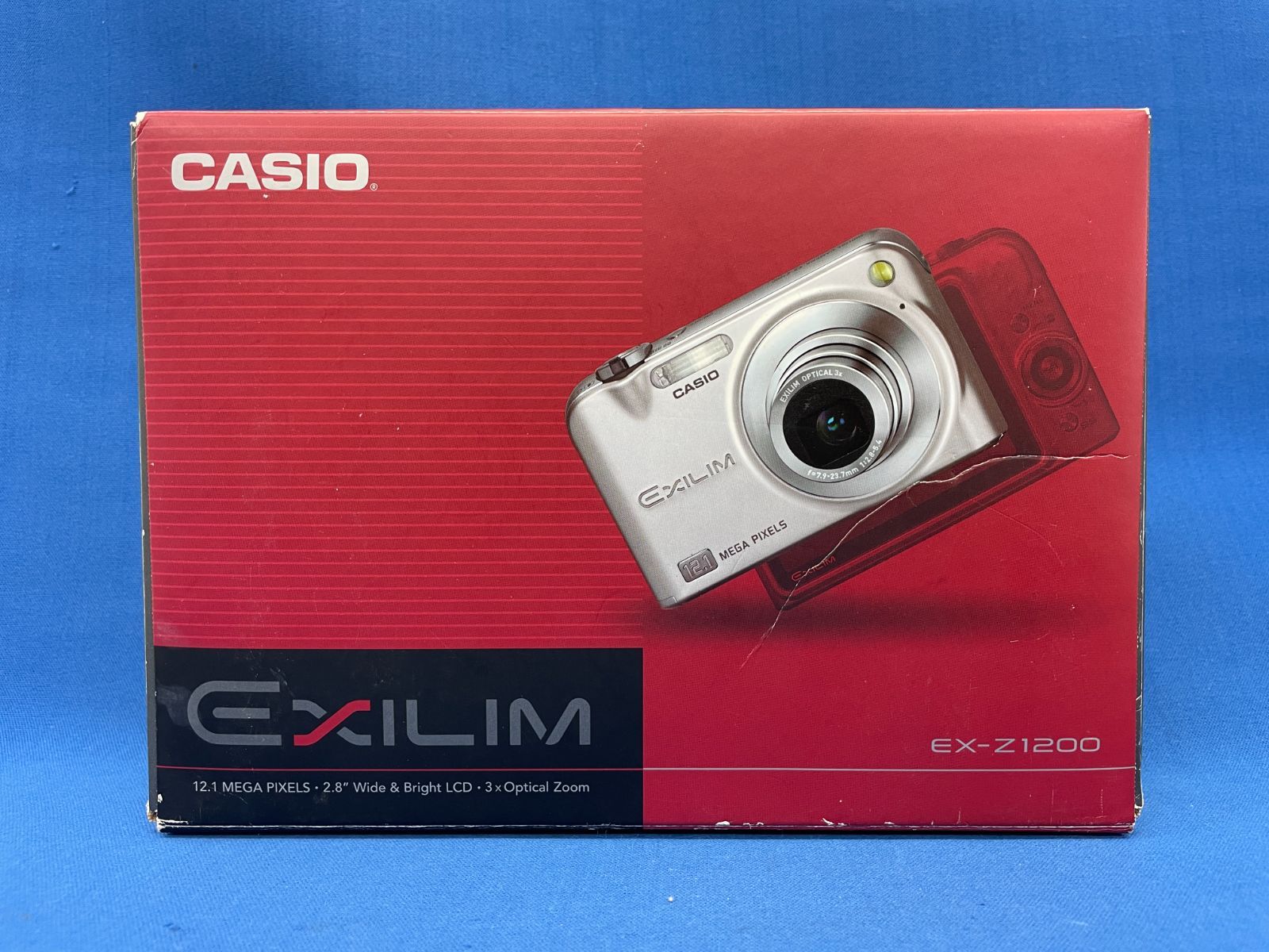 CASIO/カシオ EXILIM EX-Z1200 デジタルカメラ シルバー