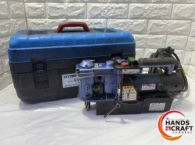 ▽ 日東工器 アトラエース 磁気ボール盤 LO-3000A 低丈型 100V 付属品あり コード式 穴あけ機 電動工具