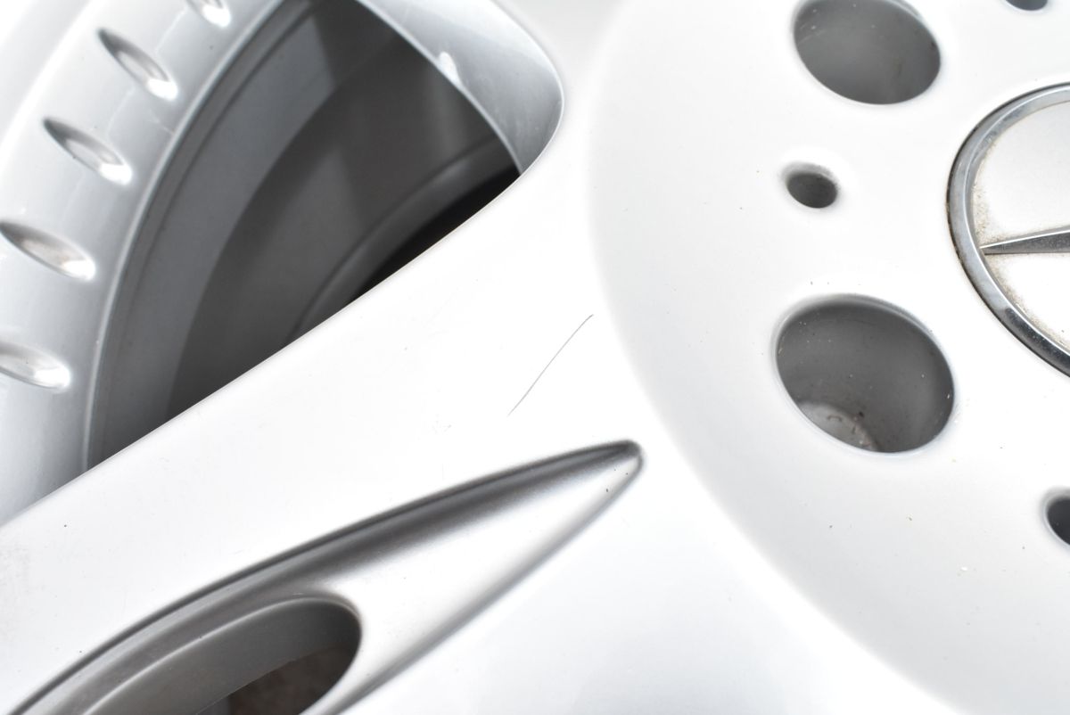 フェミニンスタイル バリ溝 メルセデス ベンツ W463 Gクラス 純正 18in 7.5J 43 PCD130 ブリヂストン ブリザック DM-V2 265 60R18 ゲレンデ