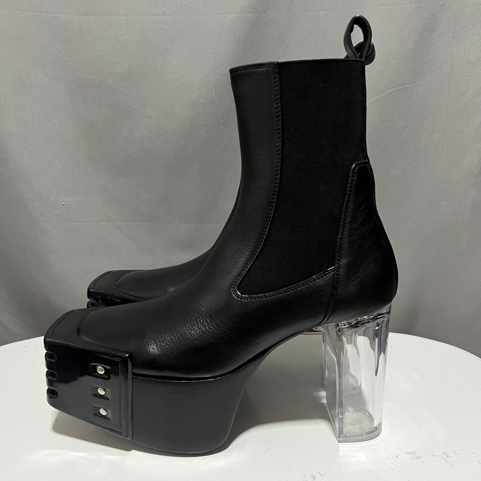 美しい rick owens キスブーツ kiss boots リックオウエンス ブーツ 