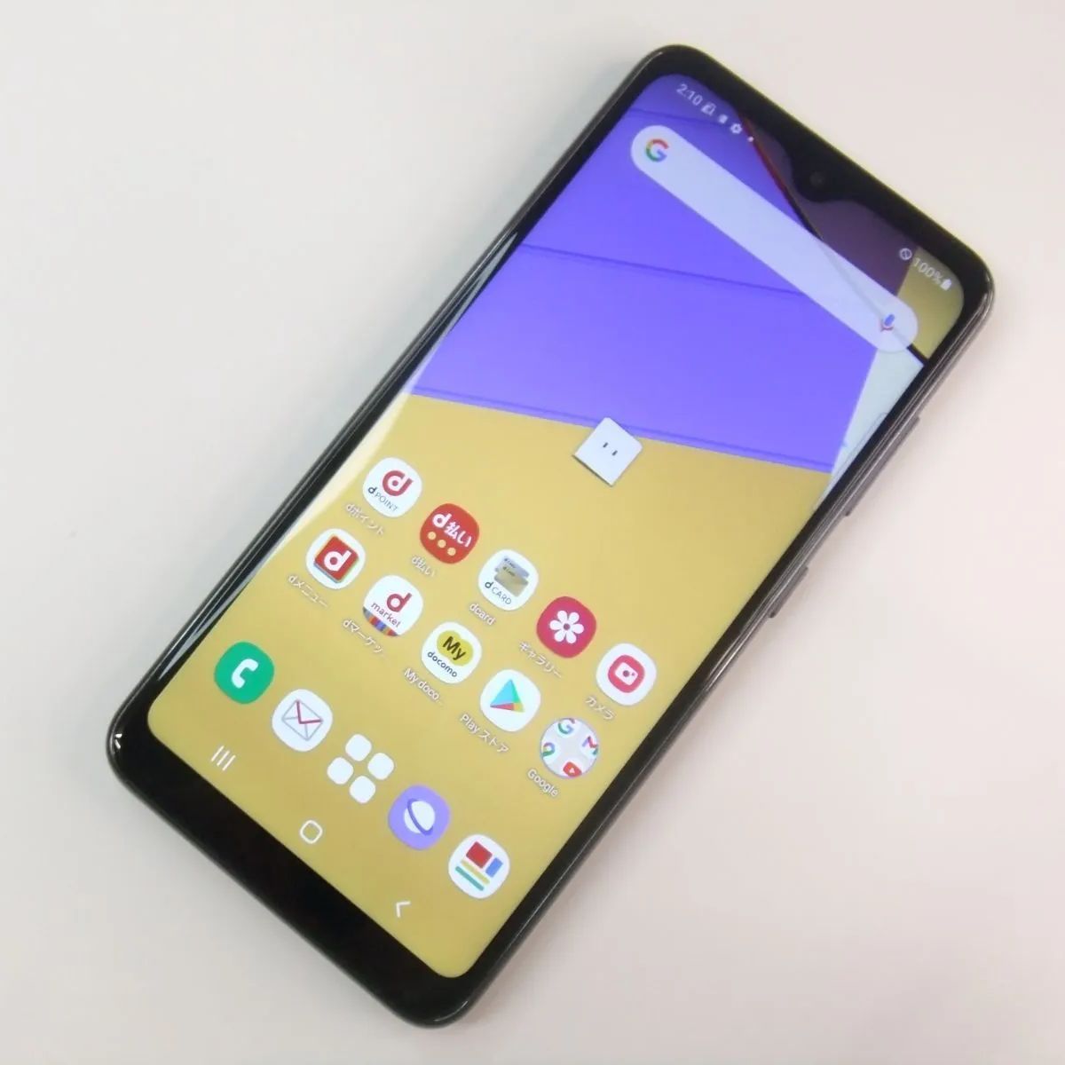 【中古】 Galaxy A21 SC-42A ブラック docomo SIMロック解除済