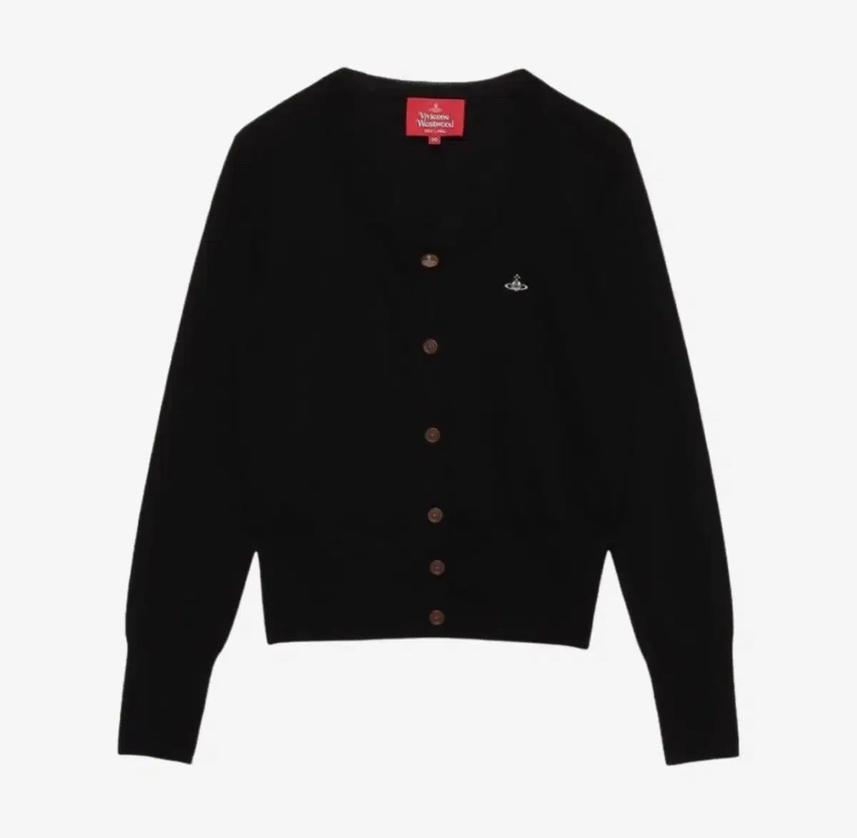 ヴィヴィアンウエストウッド レッドレーベル カーディガン 黒 B Vivienne Westwood(ヴィヴィアン・ウエストウッド) レッド